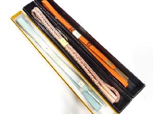 クリスマスセール大特価品　未使用品　正絹　高麗・他　手組帯締め　3本セット